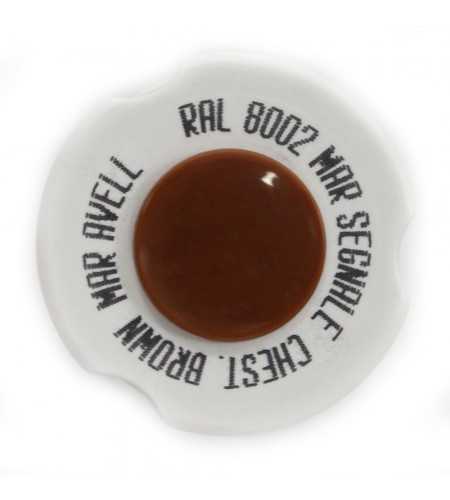 Aérosol 400 ml RAL8002 brun de sécurité