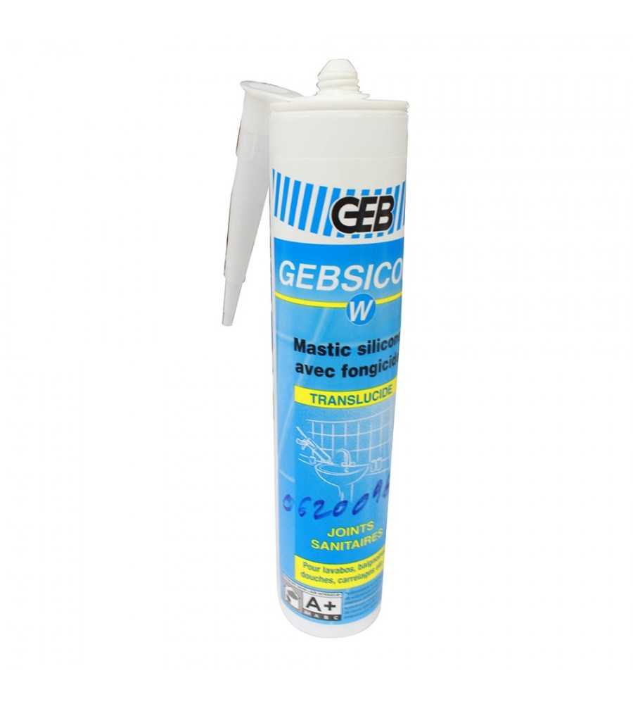 Silicone sanitaire Gebsicone W 310ml translucide -  - meilleure qualité