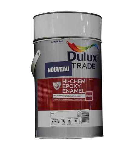 Peinture pour sol Hi-chem epoxy enamel white 5L