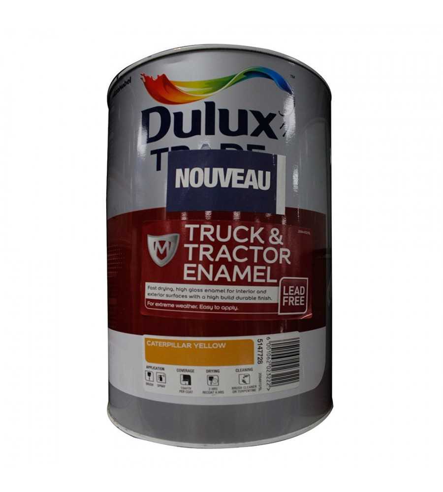 Peinture camion jaune Caterpillar 5L