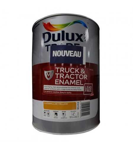 Peinture camion jaune Caterpillar 5L