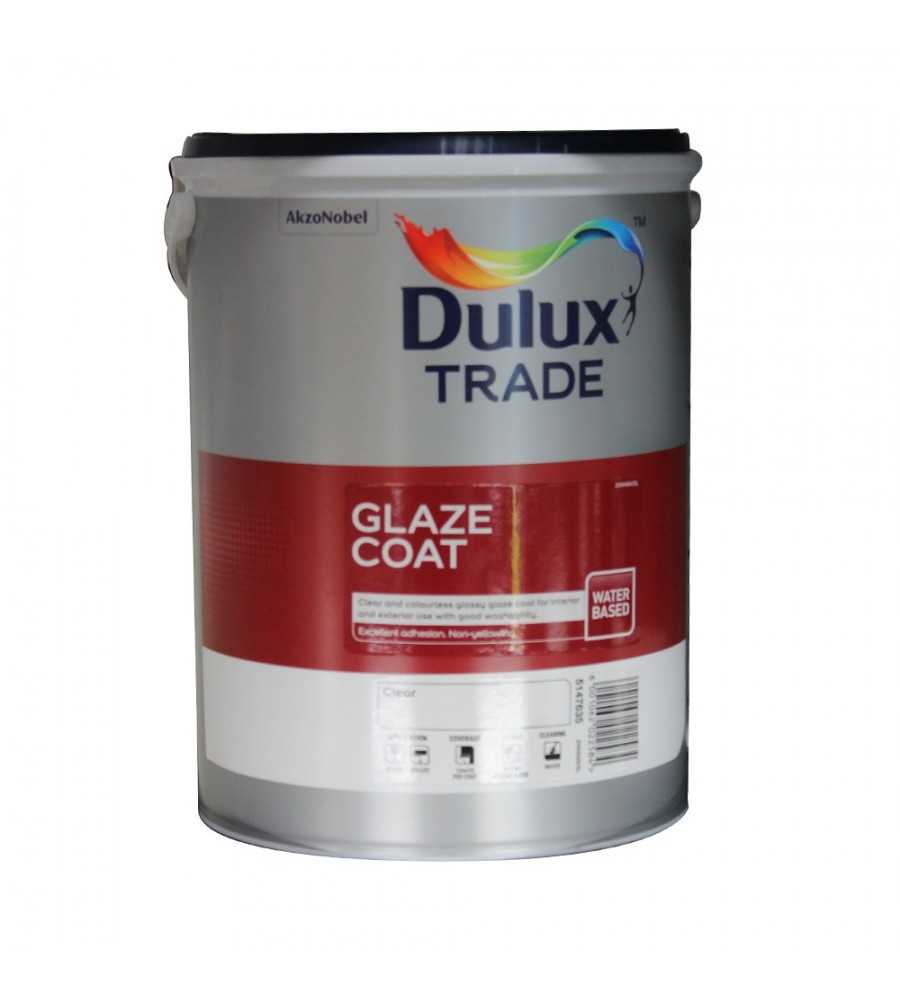 Glazecoat - Couche de glaçure clair à base deau 5L