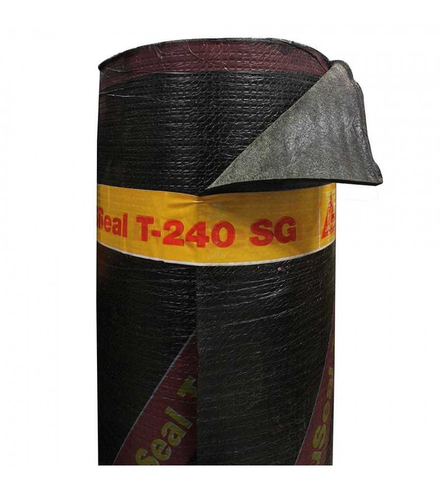 Membrane détanchéité Sika Bituseal T240 rouleau gris de 1mx10m