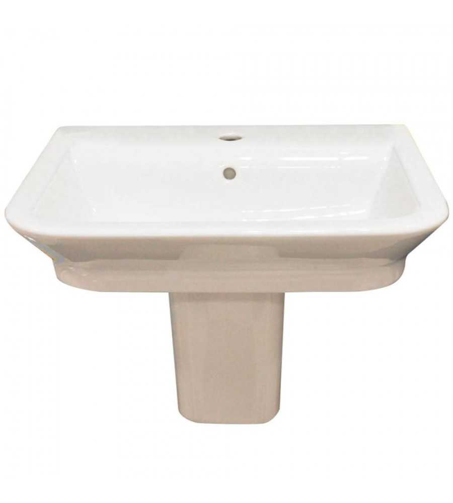 Lavabo à semi-colonne Gap 600x470x170 mm