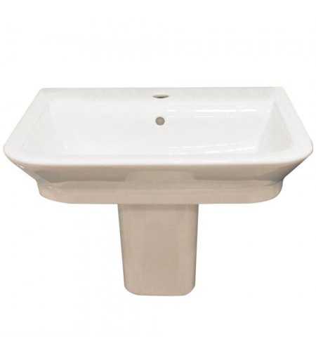 Lavabo à semi-colonne Gap 600x470x170 mm