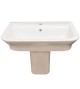 Lavabo à semi-colonne Gap 600x470x170 mm