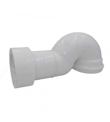 Pipe Wc rigide encombrement réduit*