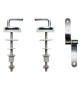 Ensemble fixation inox 304*