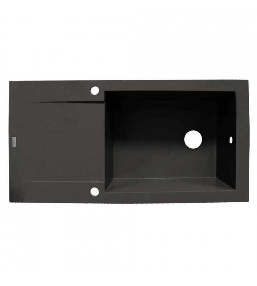 Evier 1 bac Dukkha giga980x500x200 noir*