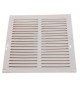 Grille 3-200x200x0.6 alu blanc FT