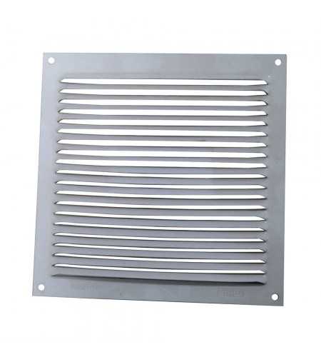Grille 3-170x170x0.6 alu blanc FT
