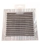 Grille 3-150x150x0.6 alu argent s-c