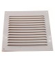 Grille 3-150x150x0.6 alu blanc
