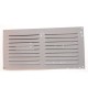 Grille 3-150x300x0.6 alu blanc s-c