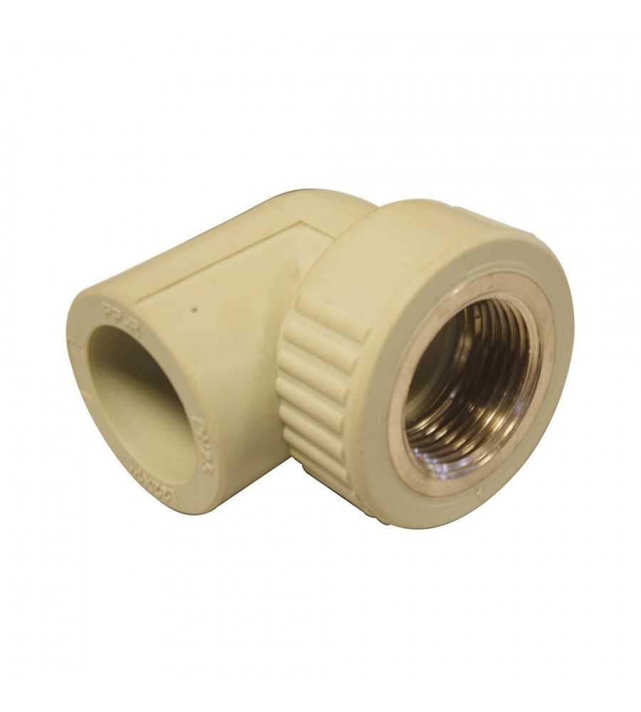 Coude pour gris filet fem D.25mm-1-2