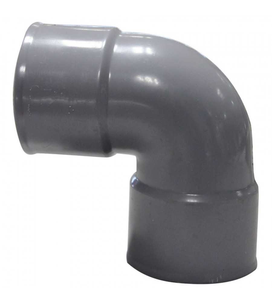 Coude pvc 87° femelle-femelle 50