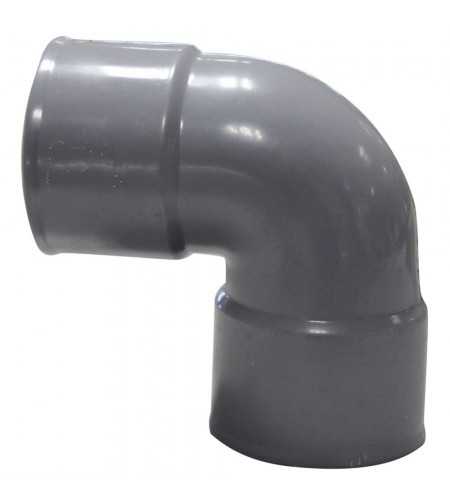 Coude pvc 87° femelle-femelle 50