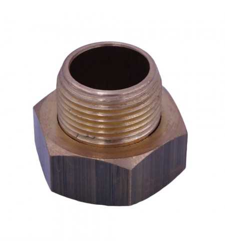 Raccord douille filetée 15-12 mm