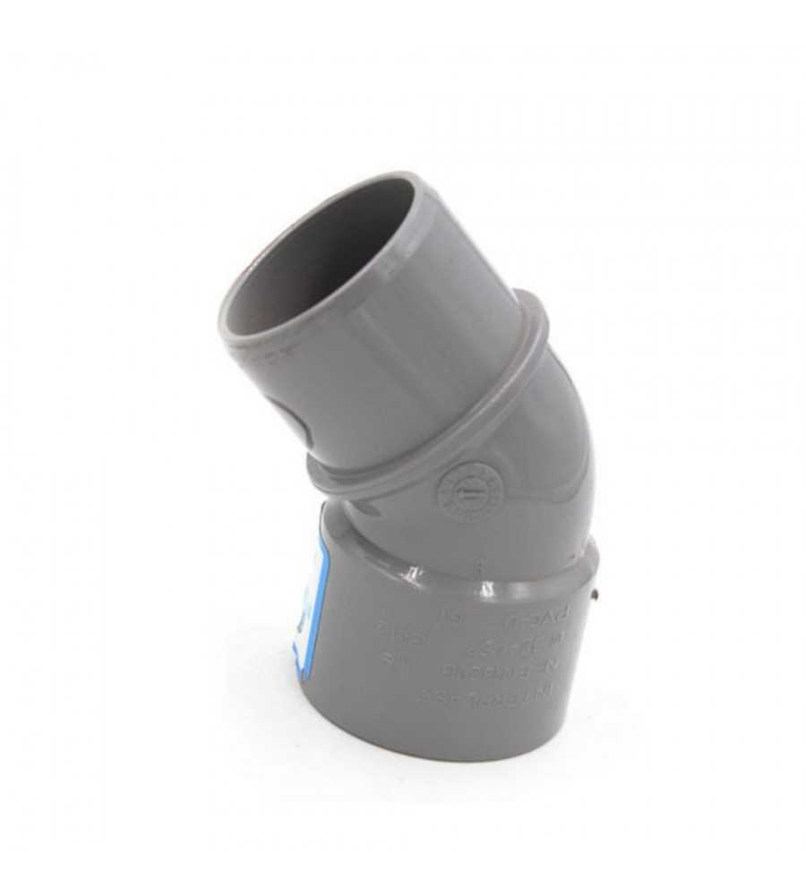 Coude 45° mâle femelle diam 32