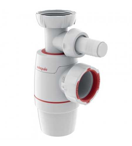Siphon de lavabo blanc Neo D40