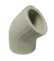 Coude pour gris 45° D40mm*