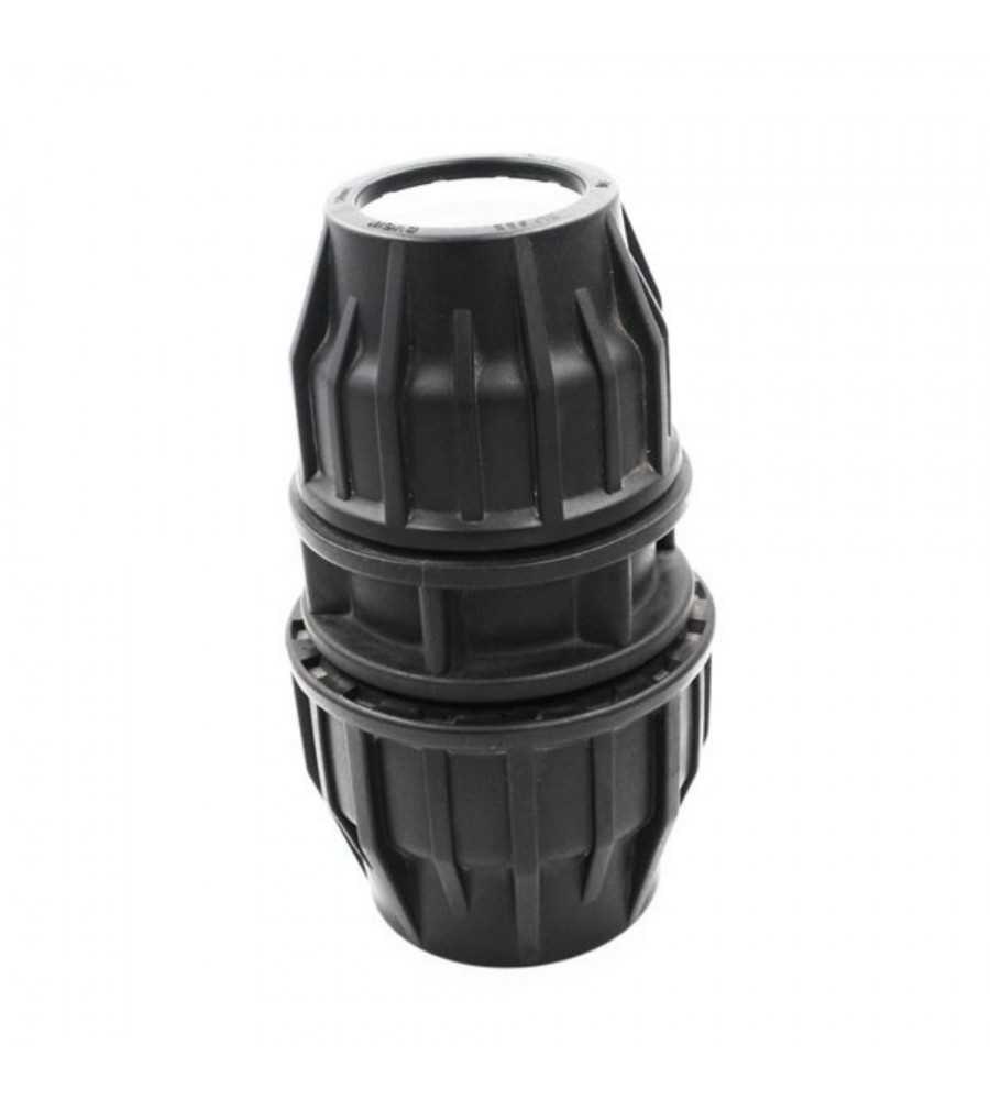 Raccord à compression réduit pour tube PE 63x50mm