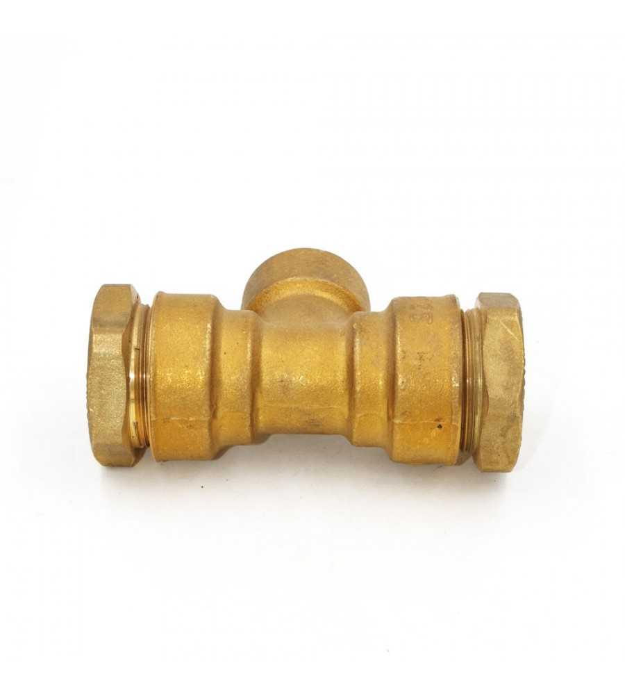 Te compression laiton 40mm