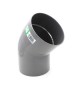 Coude PVC 87° mâle femelle D125