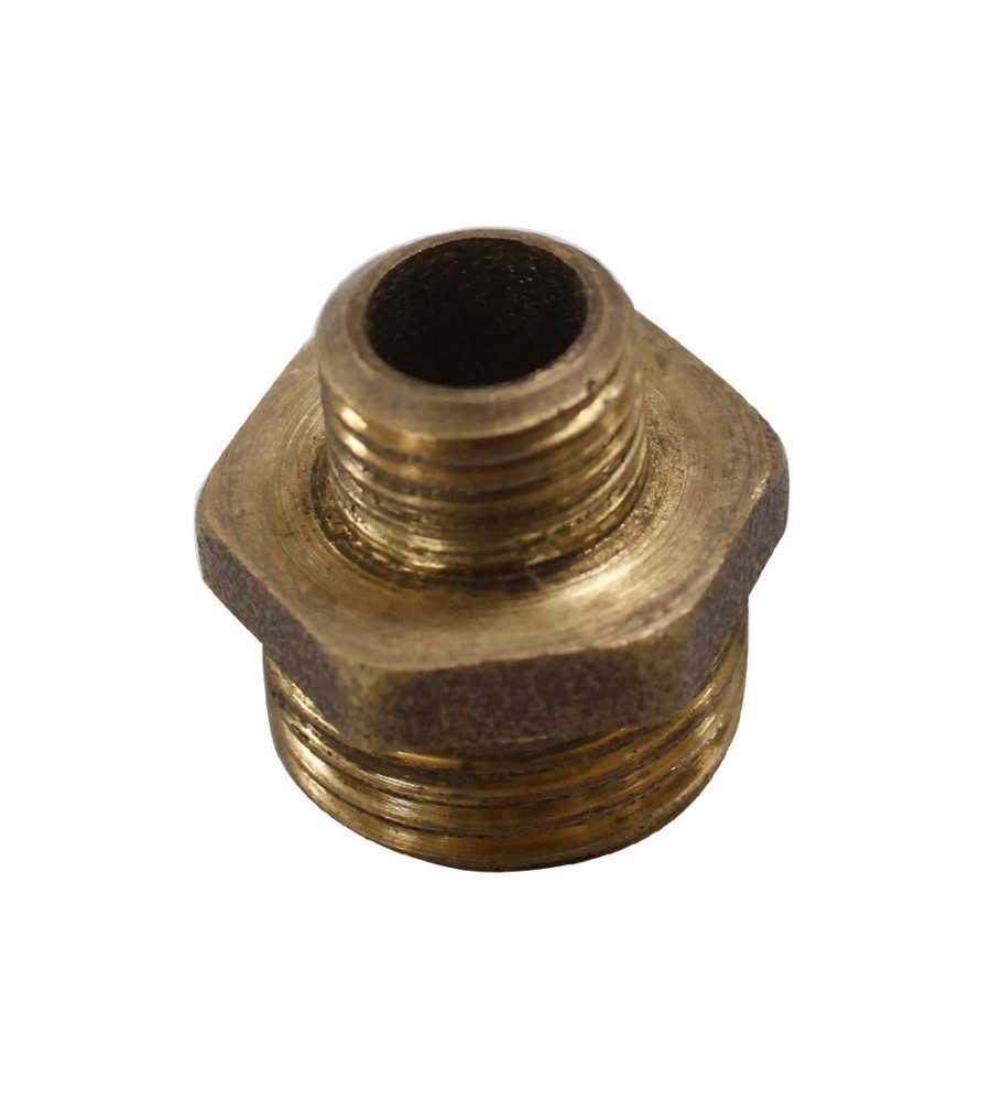 Mamelon réduit laiton MM 1-4-1-2