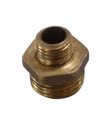 Mamelon réduit laiton MM 1-4-1-2