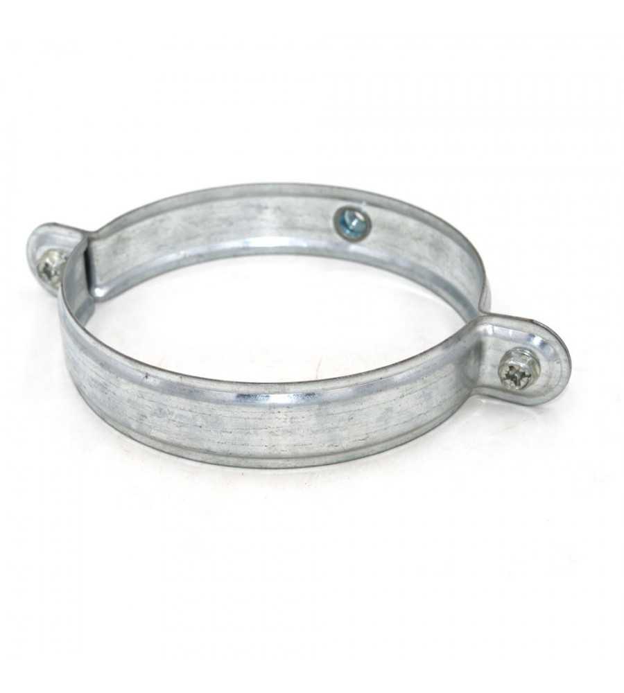 Collier métallique pour tuyau de descente de gouttière D63mm M8