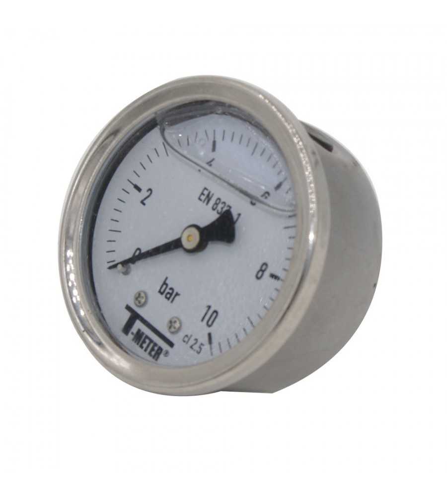 Manomètre eau press axial 0-10bars*