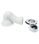 Bonde siphoide en S pour receveur d 40
