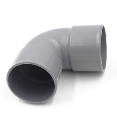 Coude PVC pression 87° femelle femelle 63 mm