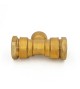 Té compression laiton 25mm