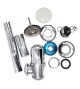 Siphon lavabo avec bonde en laiton