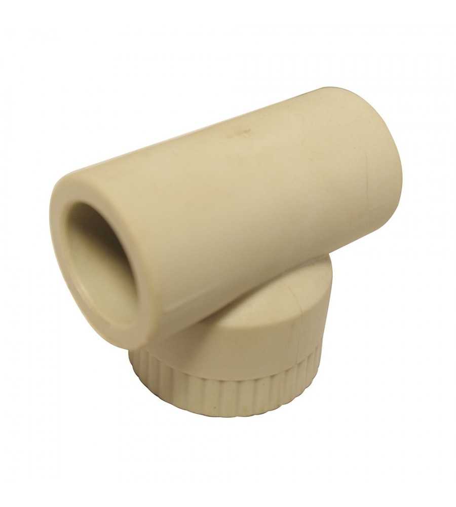 Te pour gris filet femelle D.25mm-3-4
