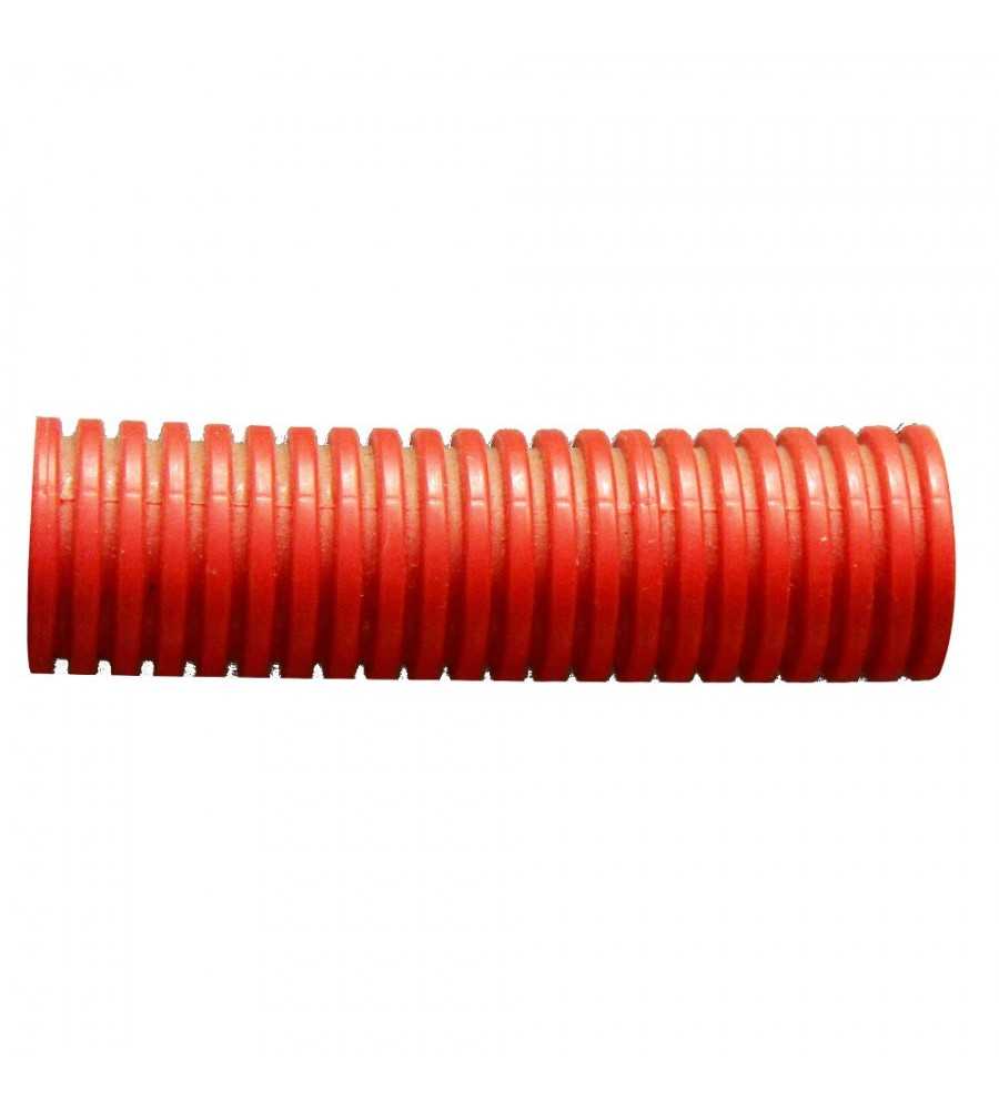 Tube PER gainé rouge Ø16mm 100 ml