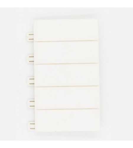 Obturateur blanc 5 modules