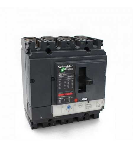 Disjoncteur easy compact EZC 100N 4P 63A