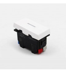 Programme mosaic Interrupteur va et vientlumineux. 1modules blanc
