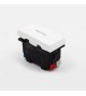 Programme mosaic Interrupteur va et vientlumineux. 1modules blanc