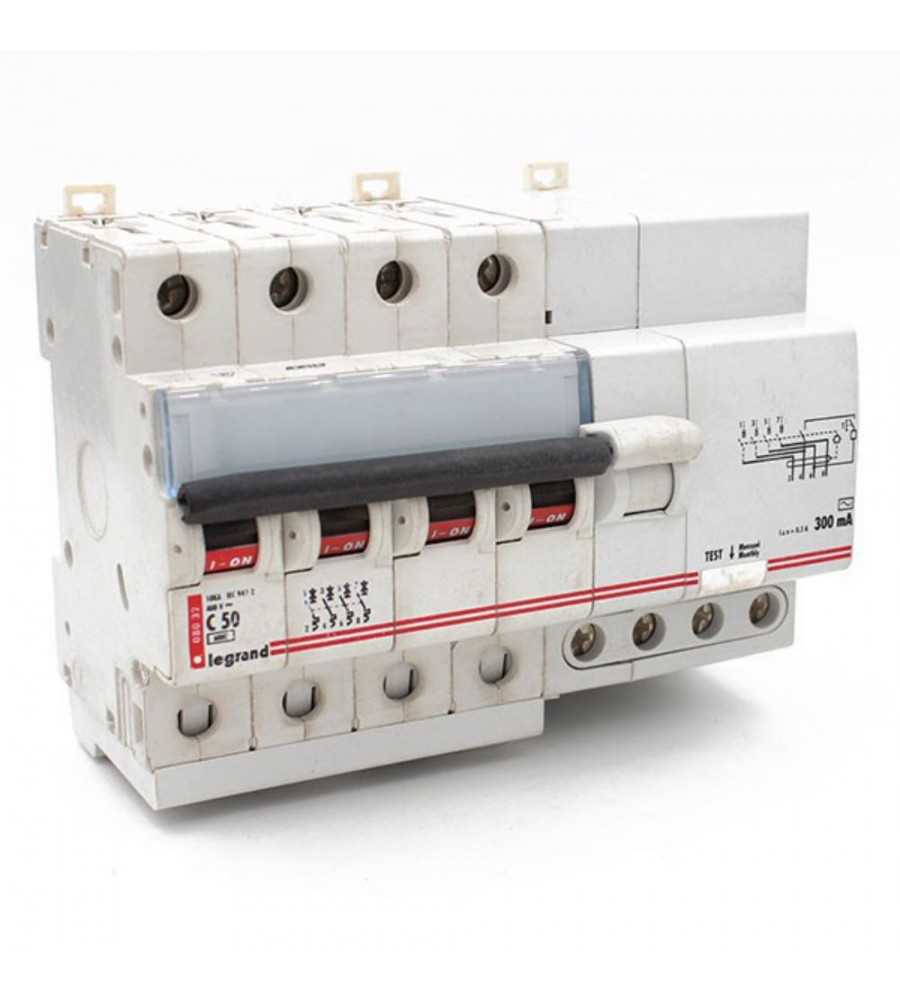 Disjoncteurdifférentiel 50A-300mA-4P