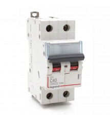 Disjoncteur modulaire bipolaire magnétothermique 40A
