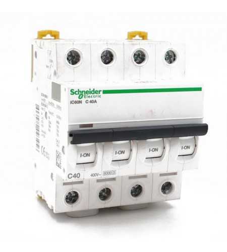 Disjoncteur IC 60n Tetra 40 A Courbe C