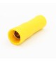 Fiche femelle ronde 2.5-6mm² jaune (bte100pcs)