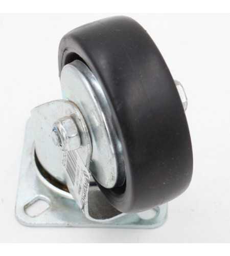 Roulette sur platine 60mm charge 50kg