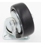 Roulette sur platine 60mm charge 50kg