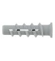Cheville nylon D8mm tout matériaux (bte 100pcs)*