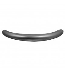 Poignée courbe chrome mat 111mm